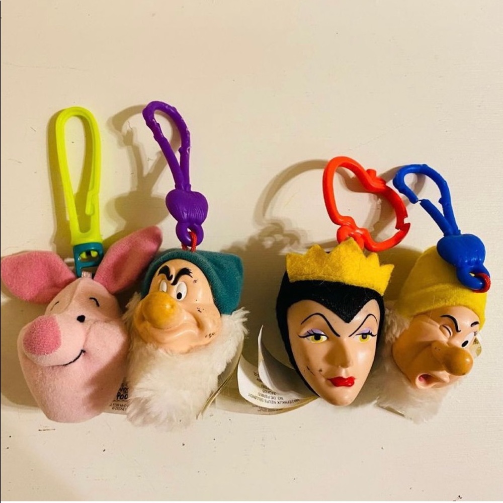 4X McDonald’s keychains 2001